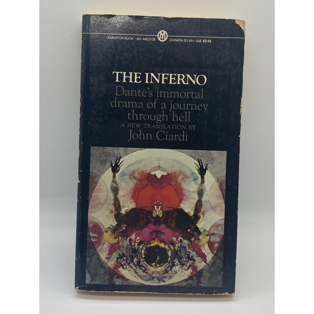 The Inferno Dante Alighieri Mentor Books Paperback Good John Ciardi Translation